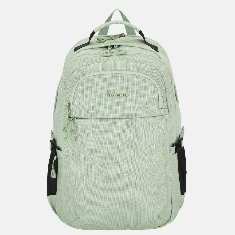 Enrico Benetti Luzern rugzak 17 inch lichtgroen